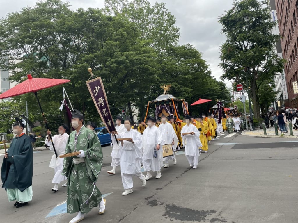 北海道神宮例大祭神輿渡御