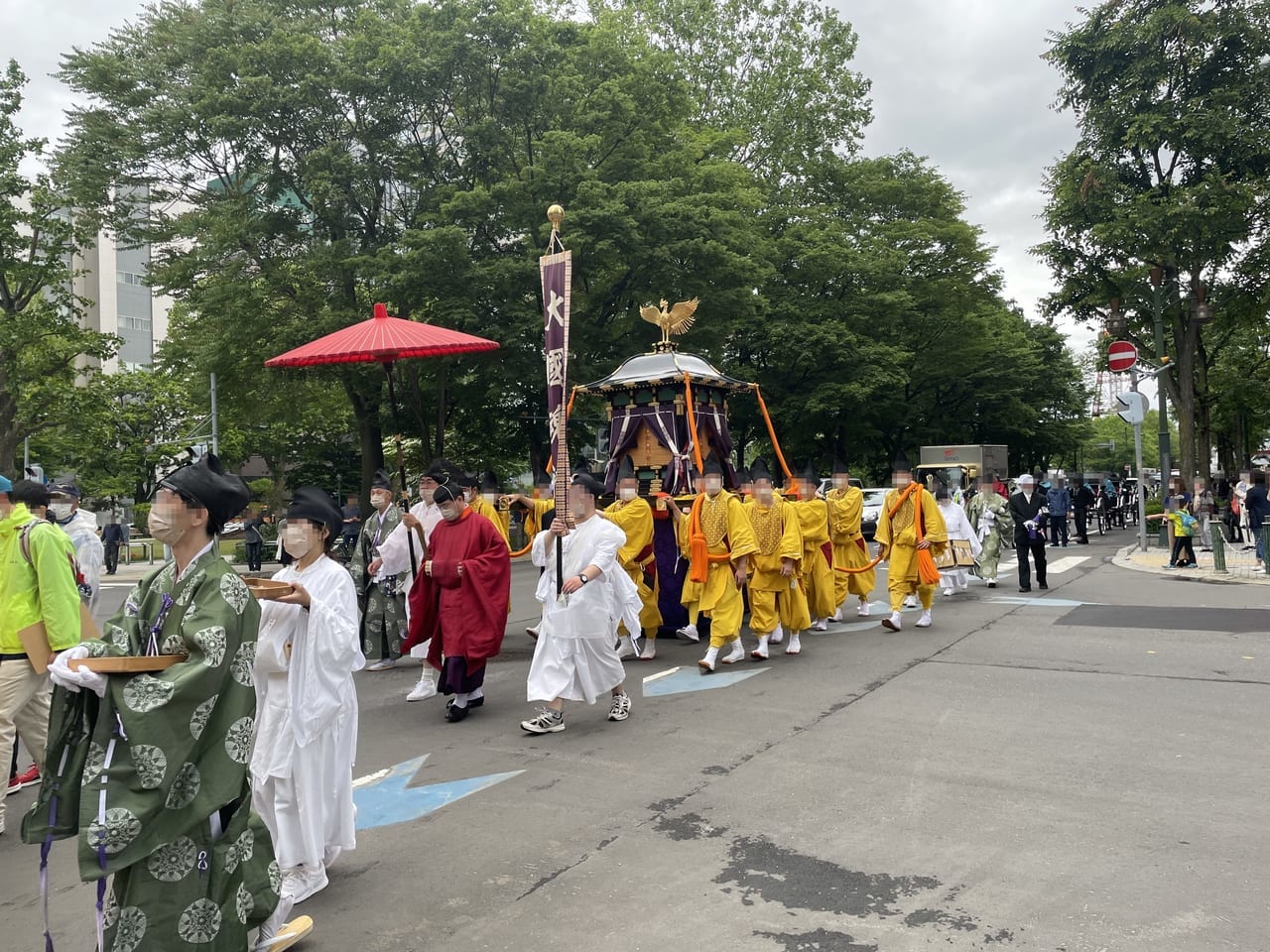 北海道神宮例大祭神輿渡御