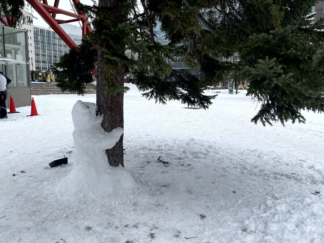 さっぽろテレビ塔雪像